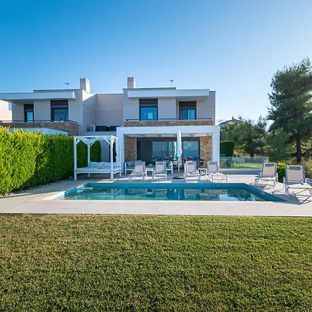 Bellevue Villas With Private Pool Chaniotis Extérieur photo