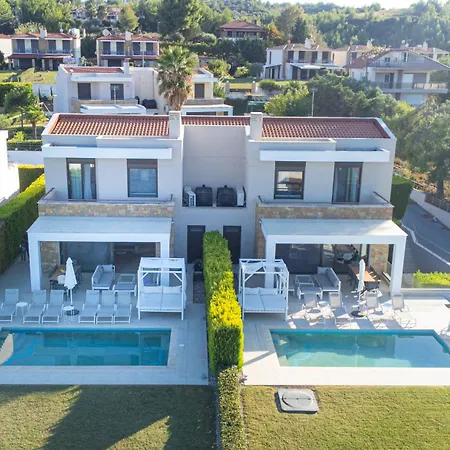 Bellevue Villas With Private Pool Chaniotis Extérieur photo