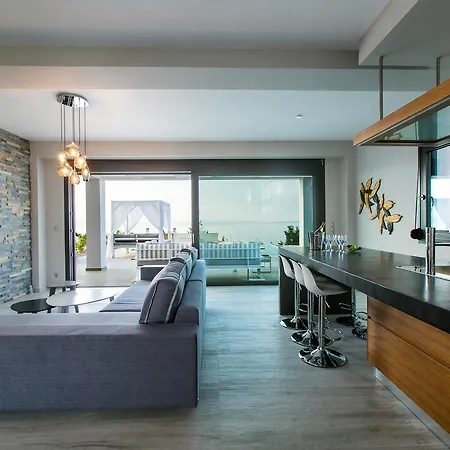 Bellevue Villas With Private Pool Chaniotis Extérieur photo